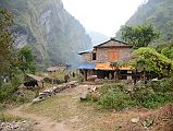15 Naura Bhir 1400m On Trek From Boghara To Darbang Around Dhaulagiri